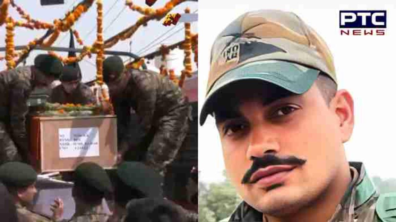 Rifleman Sunil Kumar Martyred : ਜੰਮੂ ਦੇ ਪਿੰਡ ਟ੍ਰੇਵਾ ਪਹੁੰਚੀ ਸ਼ਹੀਦ ਰਾਈਫਲਮੈਨ ਸੁਨੀਲ ਕੁਮਾਰ ਦੀ ਮ੍ਰਿਤਕ ਦੇਹ ,ਲੋਕਾਂ ਨੇ ਨਮ ਅੱਖਾਂ ਨਾਲ ਅੰਤਿਮ ਵਿਦਾਇਗੀ