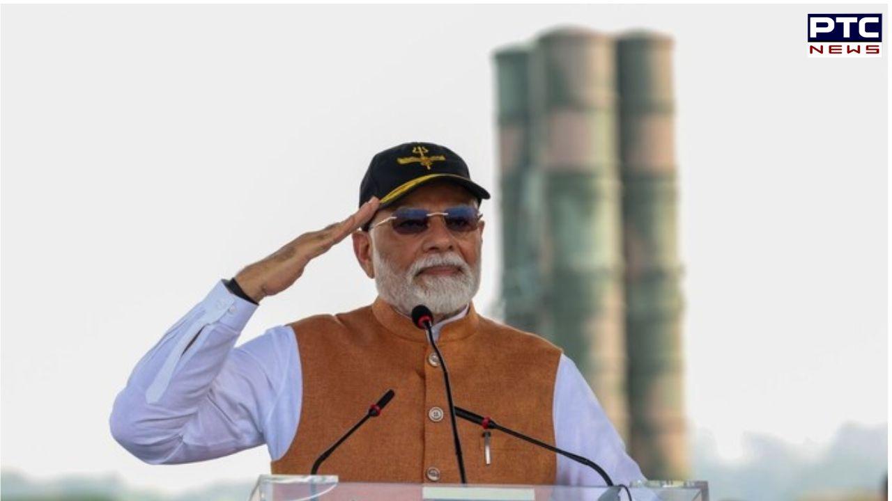 PM Modi at Adampur airbase: Indian forces made Pakistani army 'bite the dust', says 'ghar mein ghuskar marenge...'