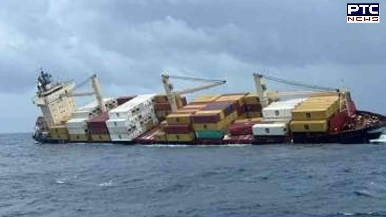 Kerala on high alert after Liberian cargo ship capsizes; containers wash ashore, hazardous spill risk looms