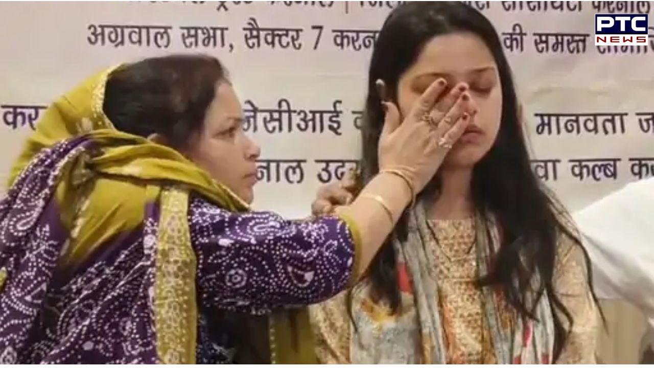 Lt Vinay Narwal’s wife appeals for peace, urges people not to blame Kashmiris, Muslims after Pahalgam terror attack