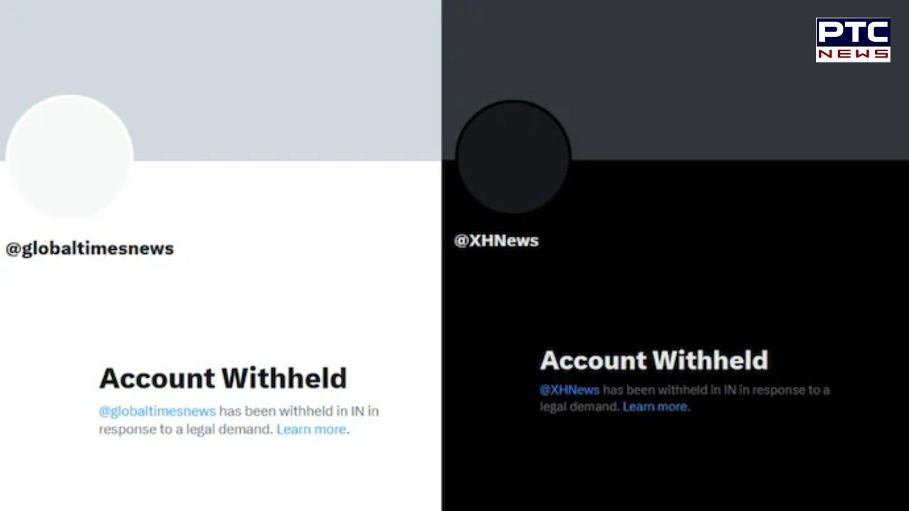 X accounts of Chinese media outlets Global Times, Xinhua withheld in India
