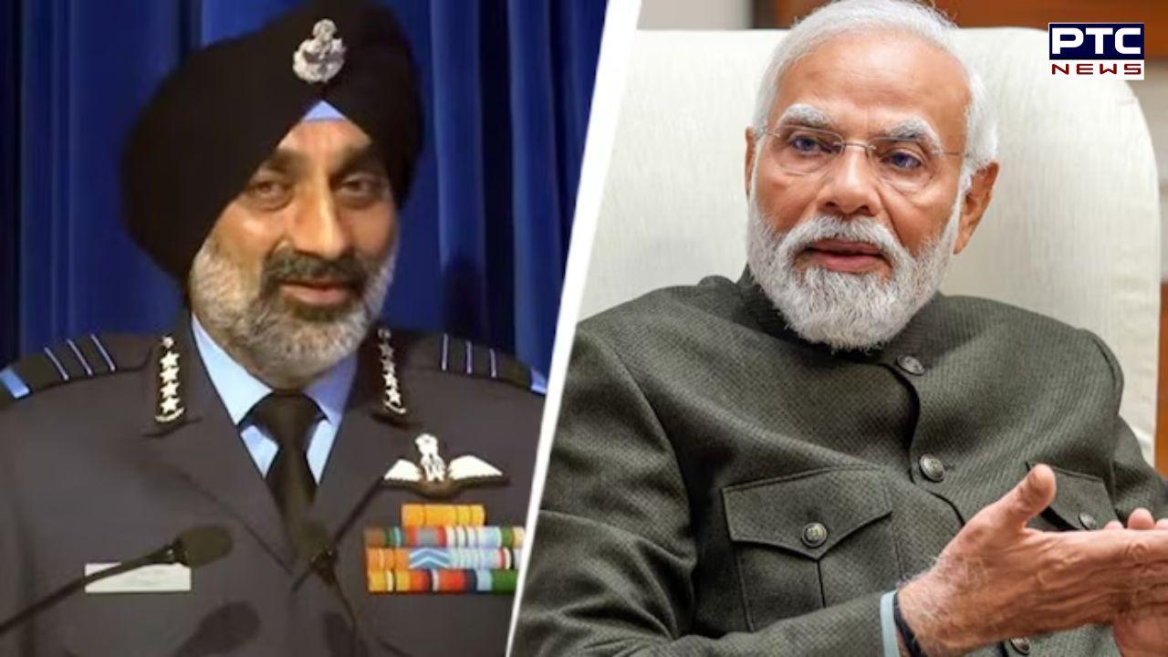 PM Modi meets Air Chief Marshal AP Singh as India-Pakistan tension escalates