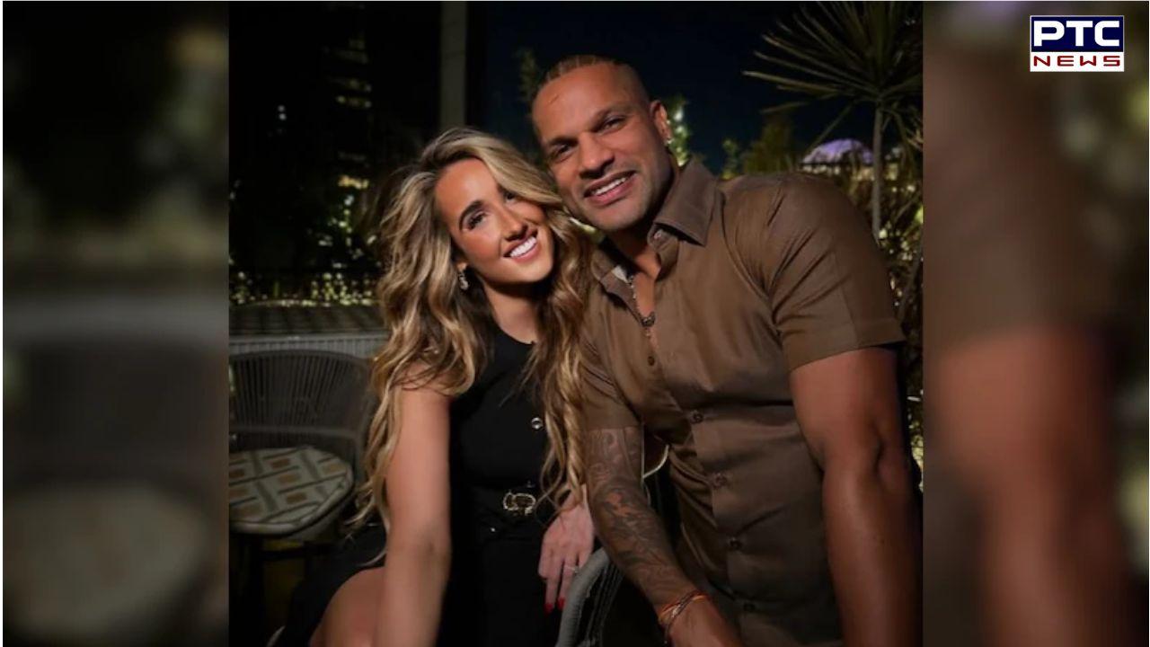 Shikhar Dhawan confirms relationship with Sophie Shine; shares heartfelt photo on social media