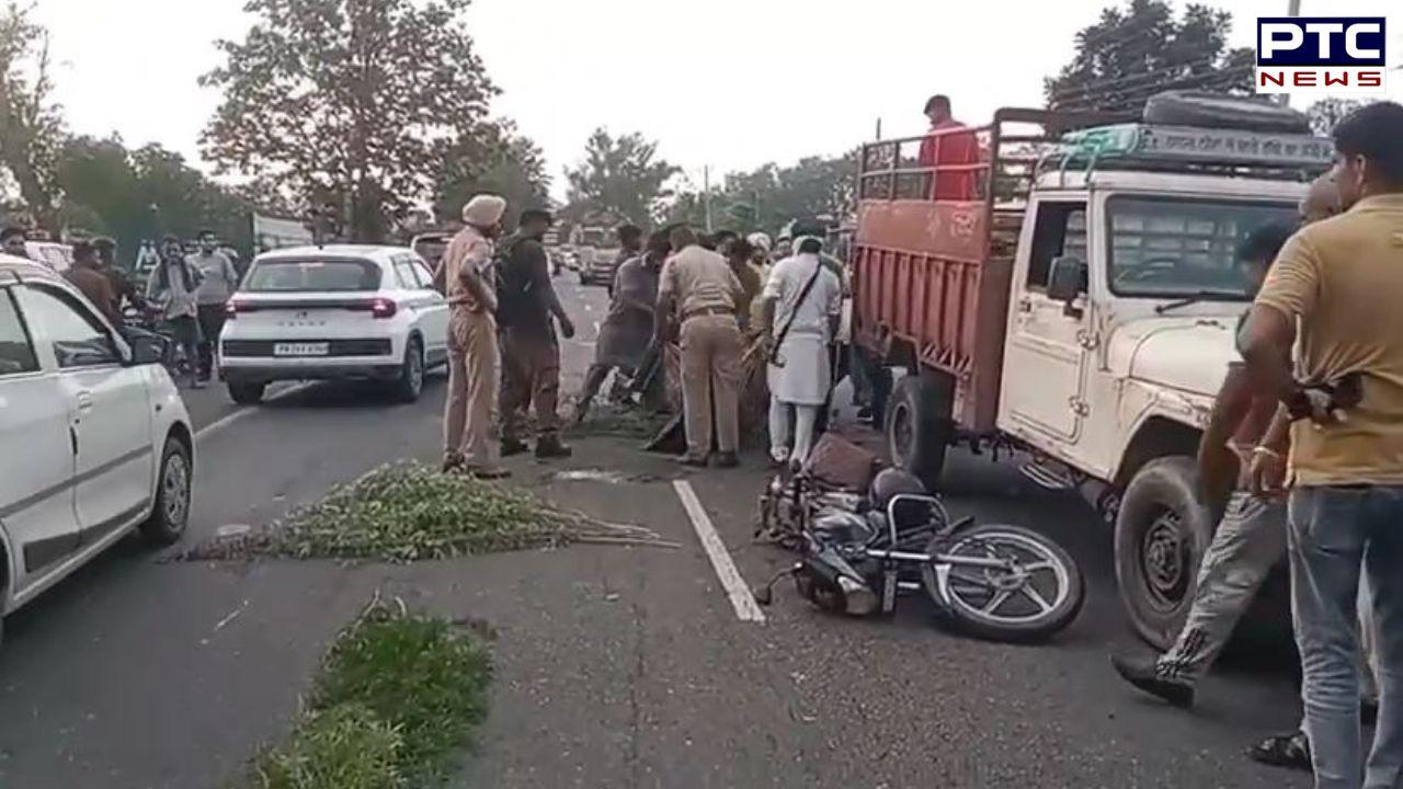 Nangal-Sri Anandpur Sahib highway Accident : ਟਰੱਕ ਦੀ ਟੱਕਰ 'ਚ ਮਾਂ-ਧੀ ਦੀ ਮੌਤ, ਦੂਜੀ ਧੀ ਤੇ ਪਿਓ ਜ਼ਖ਼ਮੀ