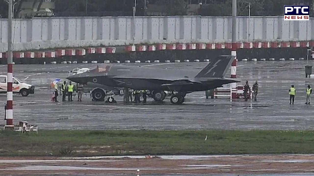 UK's F-35 fighter jet makes emergency landing at Kerala airport over fuel shortage