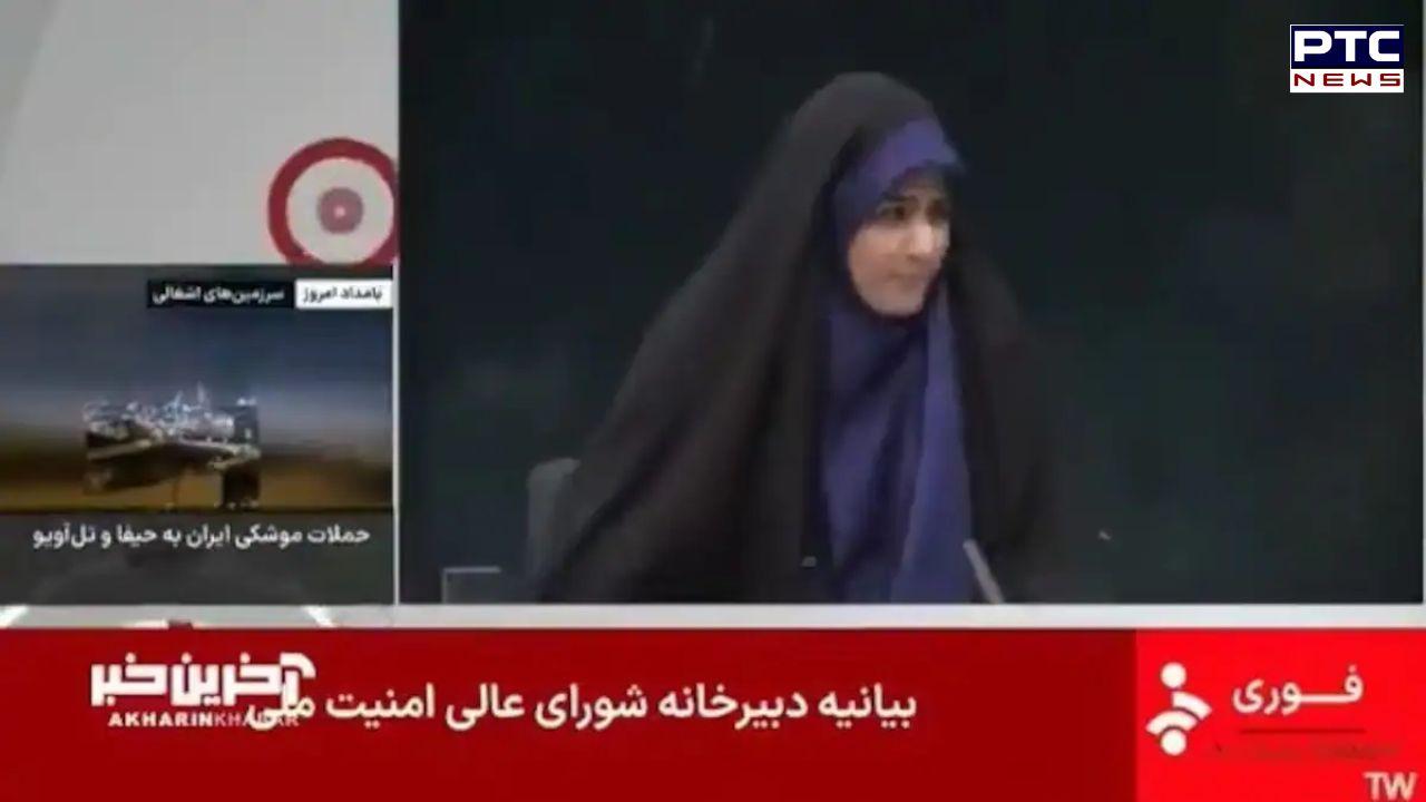 Israel strike Iranian state TV headquarters, debris falls during live broadcast