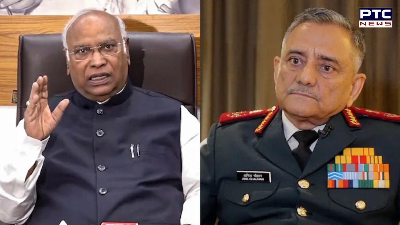 'Government misled nation': Kharge targets centre of over top general's 'fighter jets' remark
