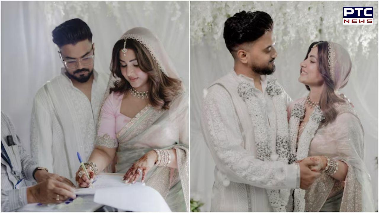 Hina Khan ties the knot with long time boyfriend Rocky Jaiswal: 'Our union is forever'