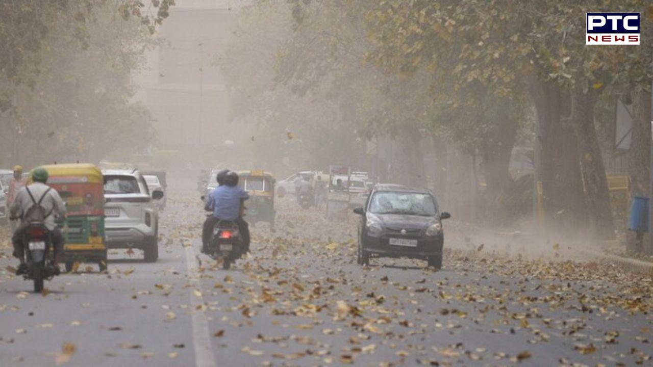 Massive dust storm sweeps parts of Delhi-NCR, heavy downpour affects flight operations