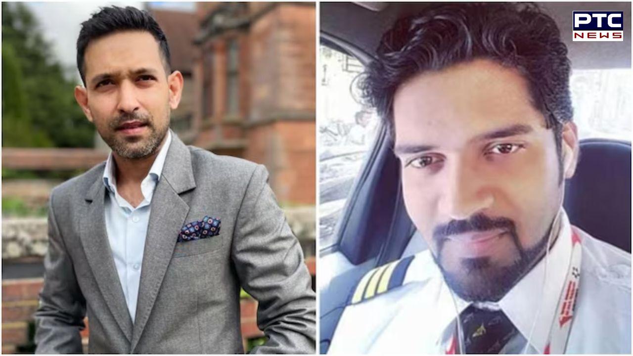 'Not cousin': Vikrant Massey clarifies his relation with co-pilot who died in Ahmedabad plane crash