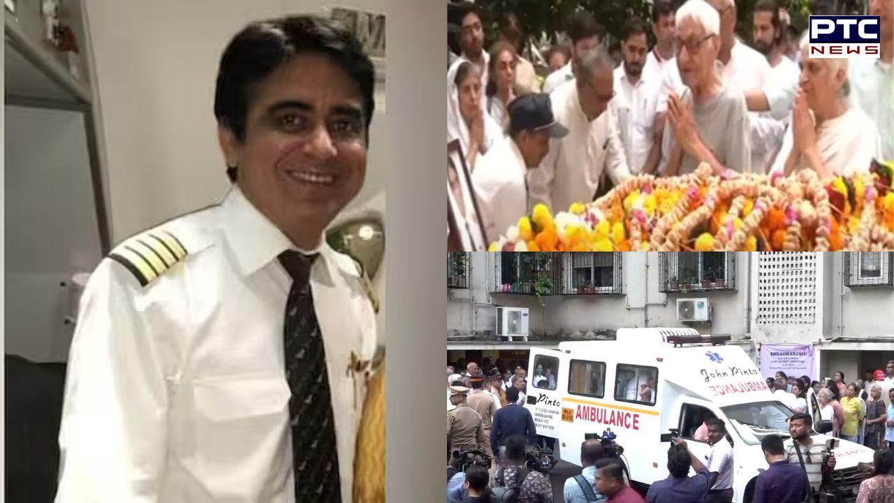 Captain Sumeet Sabharwal's last rites: Inconsolable father bids tearful goodbye to his son