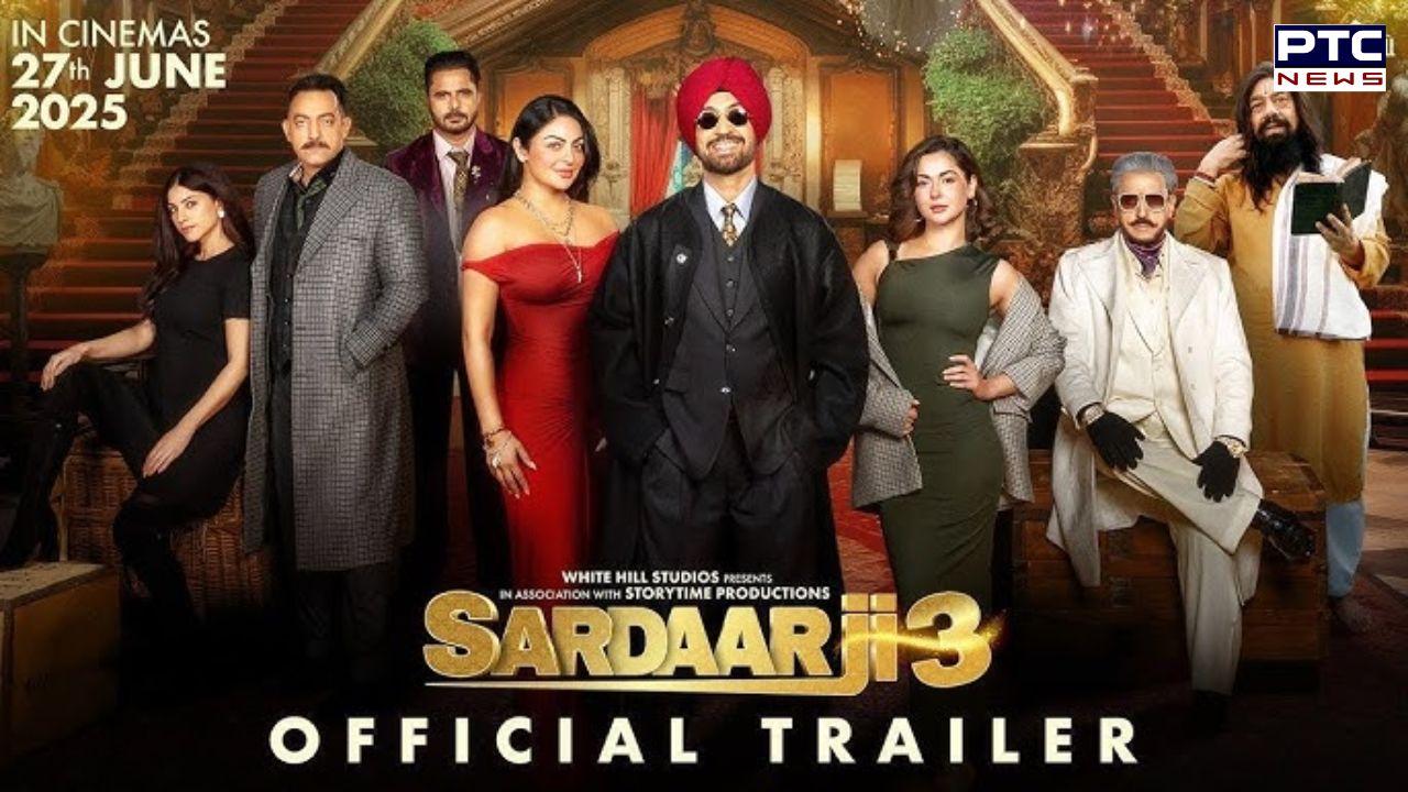 Sardar Ji 3 trailer: Diljit Dosanjh-Hania Amir's film set for overseas release only amid Ind-Pak tensions