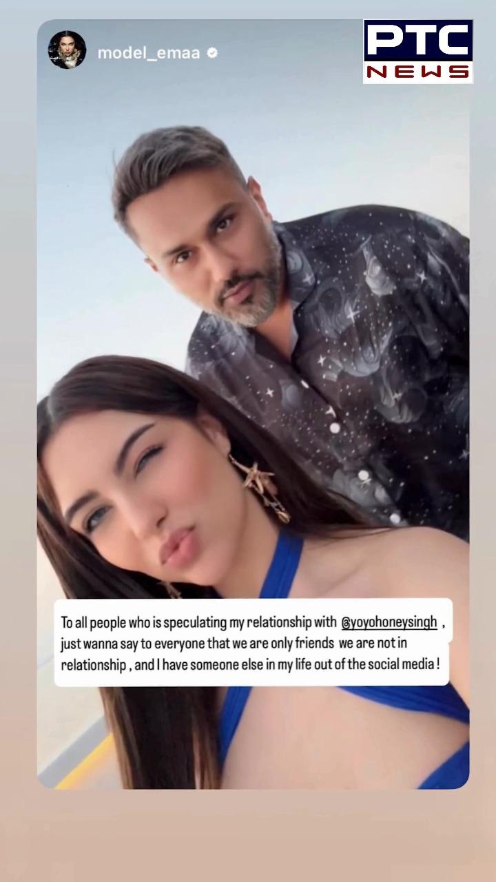 Model Emma ,Honey Singh ਨਾਲ ਆਪਣੇ ਰਿਸ਼ਤੇ ਦੇ ਸੱਚ ਨੂੰ ਲੈ ਕੇ ਆਏ ਲੋਕਾਂ ਸਾਹਮਣੇ