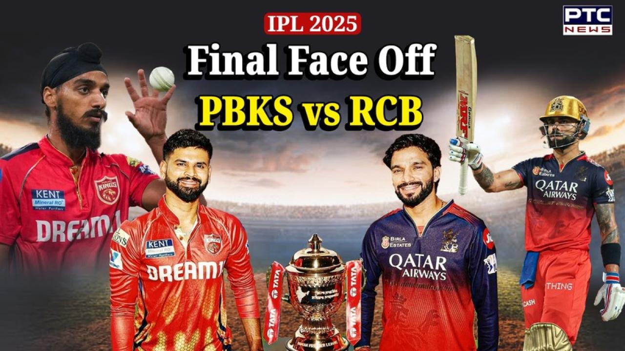 IPL 2025 Finale LIVE UPDATES: PBKS vs RCB final face off to lift maiden trophy after 18 years