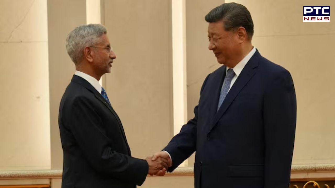 EAM Jaishankar meets Chinese President Xi Jinping, first meet since Galwan clash