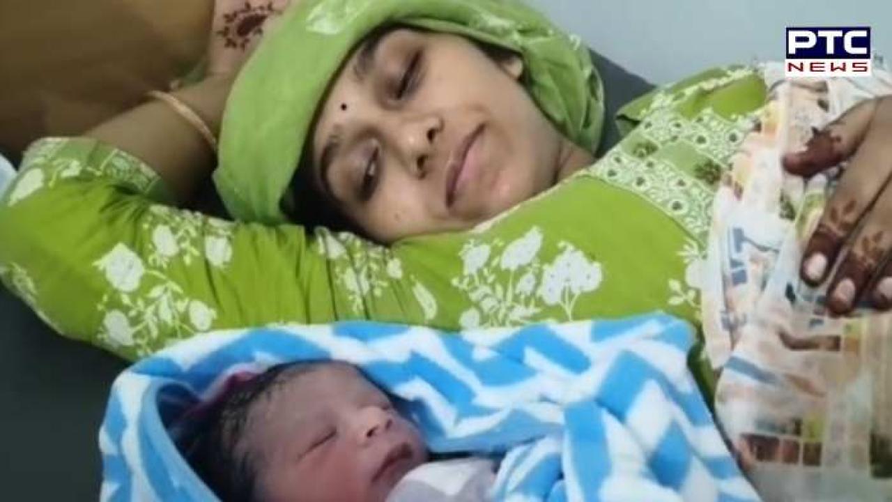 Jind CET Exam : ਜੀਂਦ 'ਚ CET ਦੀ ਪ੍ਰੀਖਿਆ ਦੇਣ ਆਈ ਮਹਿਲਾ ਨੇ ਦਿੱਤਾ ਬੱਚੇ ਨੂੰ ਜਨਮ, CET ਰੱਖਿਆ ਪੁੱਤ ਦਾ ਨਾਂ ,ਪ੍ਰੀਖਿਆ ਕੇਂਦਰ ਦੇ ਬਾਹਰ ਵੰਡੇ ਲੱਡੂ