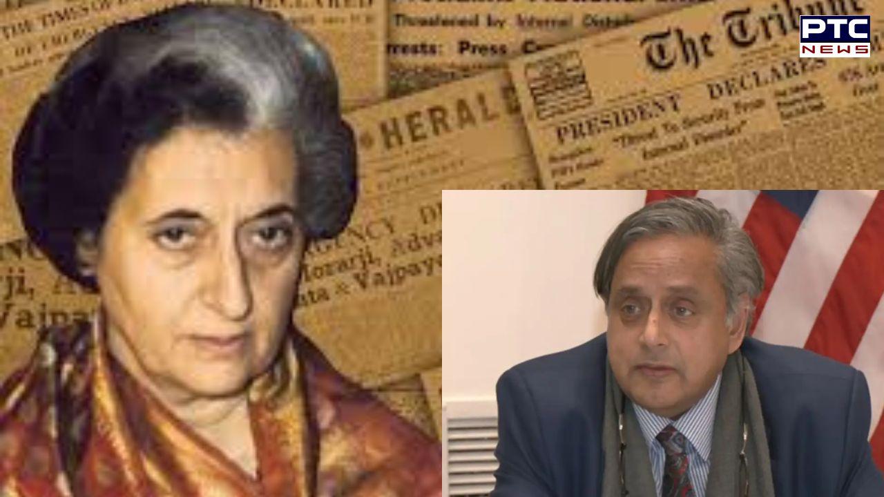 Shashi Tharoor's hard-hitting op-ed on emergency: New provocation for Congress
