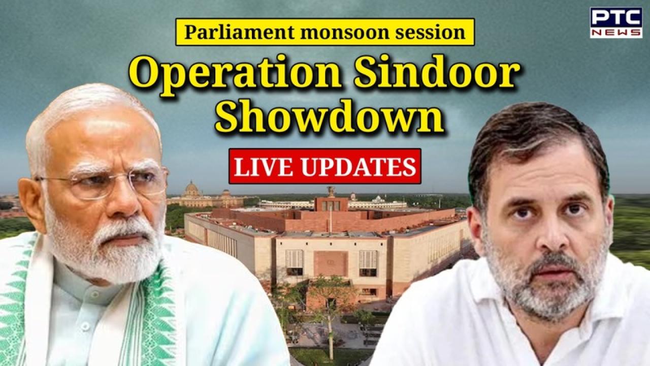 Parliament monsoon session LIVE UPDATES: Both Houses adjourned till noon amid ruckus, Rajnath Singh to open debate on Operation Sindoor
