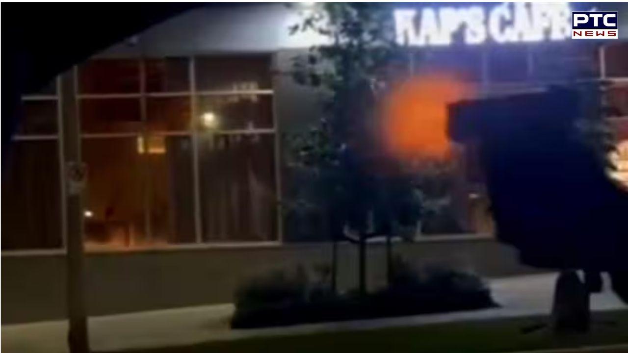 Firing at comedian Kapil Sharma's newly opened cafe in Canada; Khalistani operative claims responsibility | Watch Video