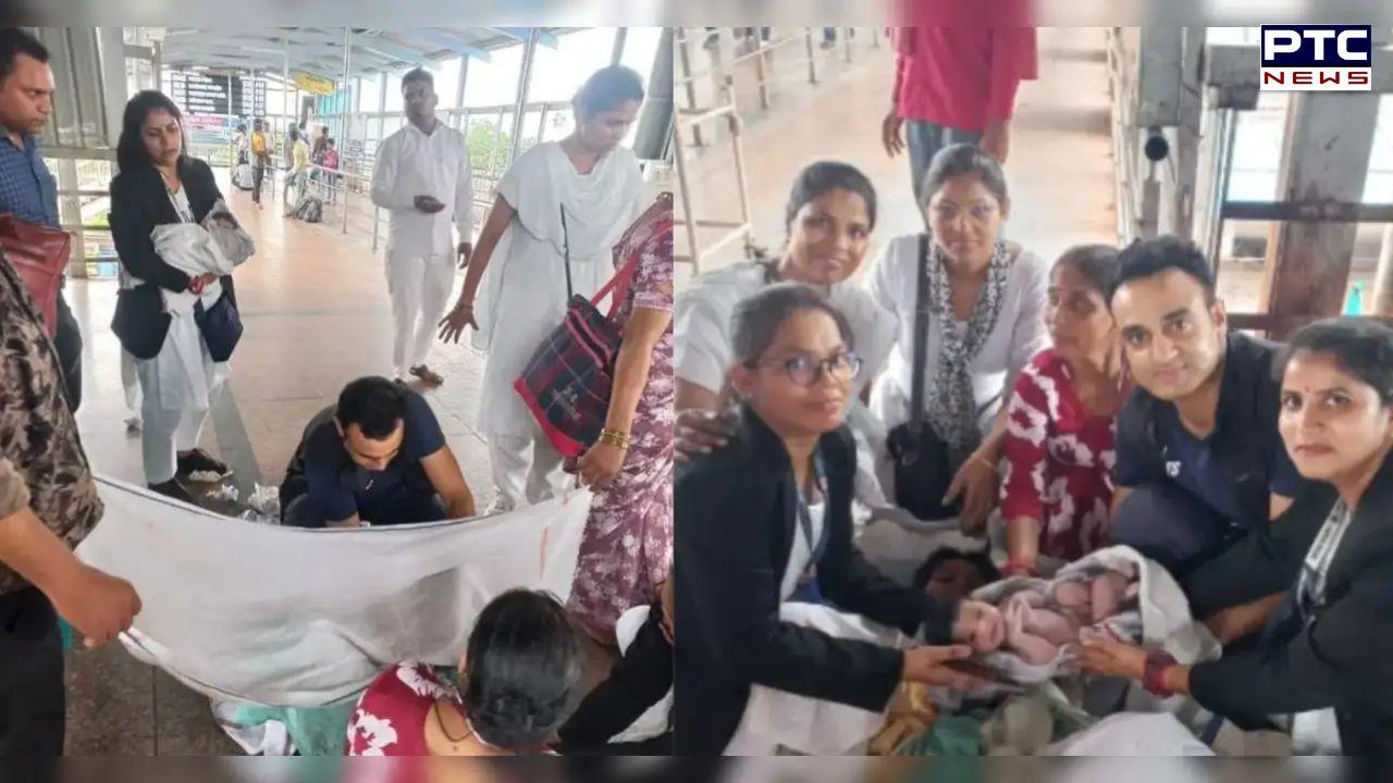 Jhansi: Army doctor helps woman deliver baby at railway station with pocket knife and hair clips