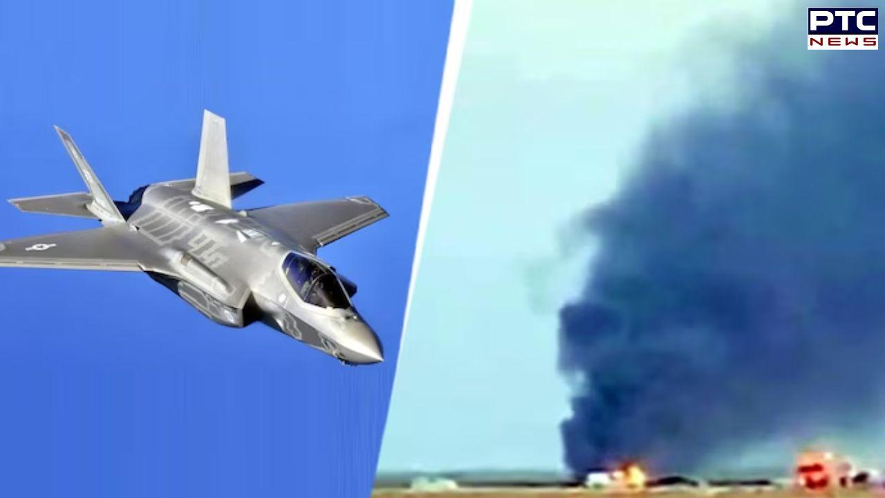 F-35 fighter jet crashes at Naval base in California, pilot ejects safely