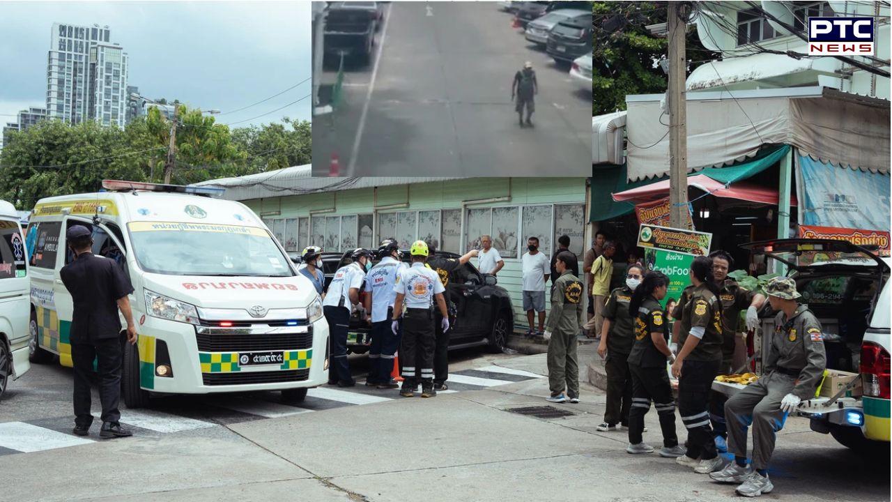 Six dead after gunman opens fire at Bangkok food market