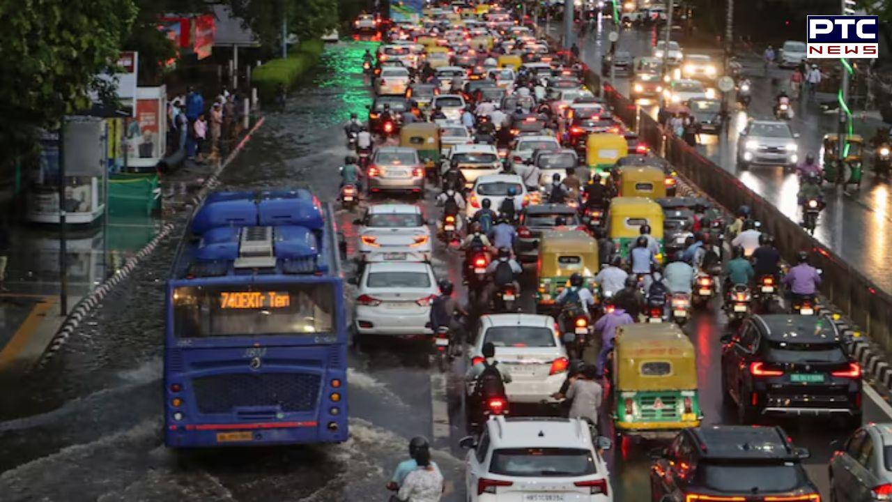 Heavy rain lashes Delhi-NCR, IMD issues orange alert temperature plummets