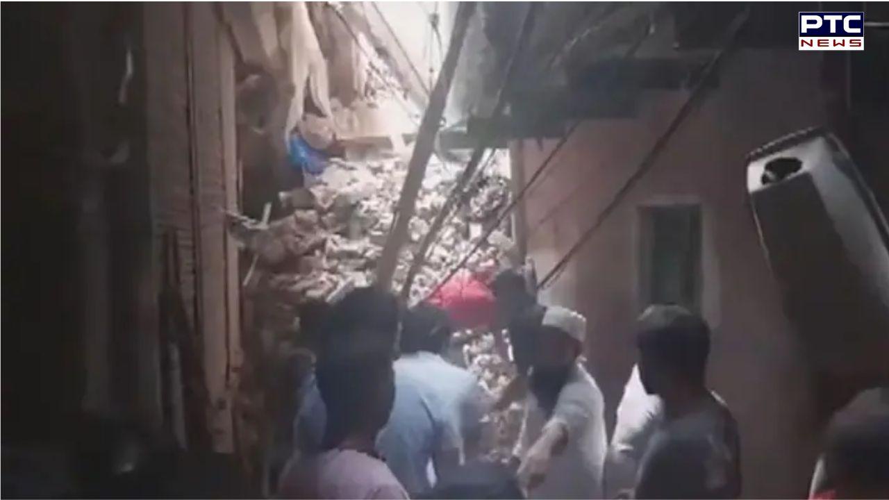 Four-storey building collapses in Delhi’s Welcome area; several feared trapped under debris