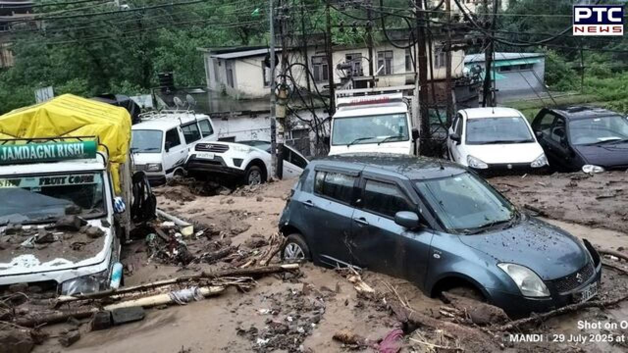 Himachal rain fury: 2 dead as flash floods wreak havoc in Mandi, hundreds stranded