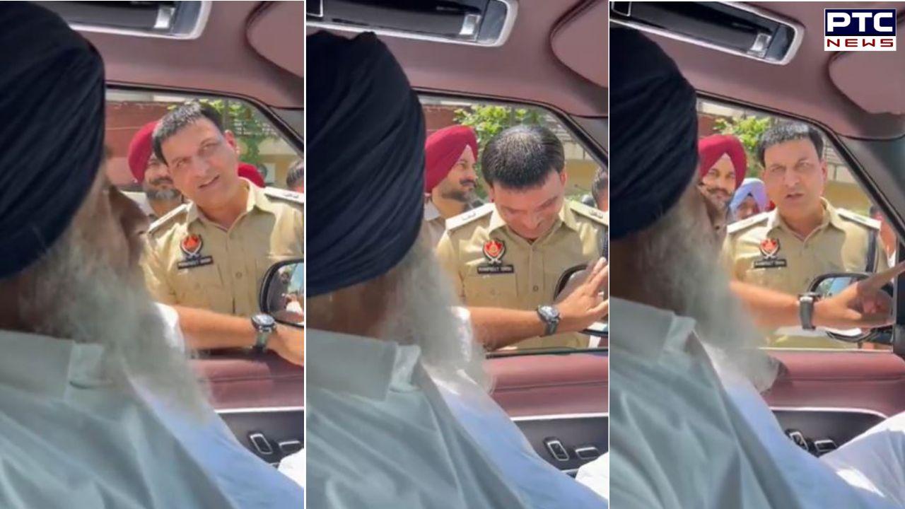 ''DGP ਨੂੰ ਹੁਣੇ ਲਗਾਓ ਫੋਨ...'' ਜਦੋਂ ਸੁਖਬੀਰ ਸਿੰਘ ਬਾਦਲ ਦੀ ਇੱਕ ਗੱਲ ਨੇ ਬੇਵੱਸ ਕੀਤਾ ਪੁਲਿਸ ਅਧਿਕਾਰੀ, ਵੇਖੋ ਵੀਡੀਓ