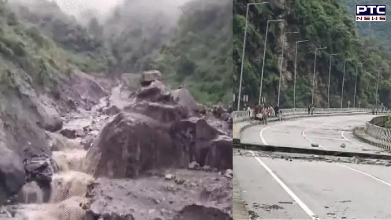Himachal weather: Cloudburst triggers flash flood in Shimla's Rampur; Chandigarh-Manali four-lane highway blocked for over 36 hours