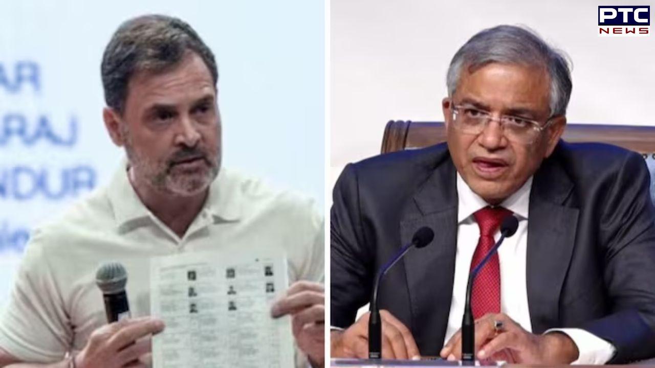 'Insult to constitution': Election Commission slams Rahul Gandhi's 'vote fraud' charge