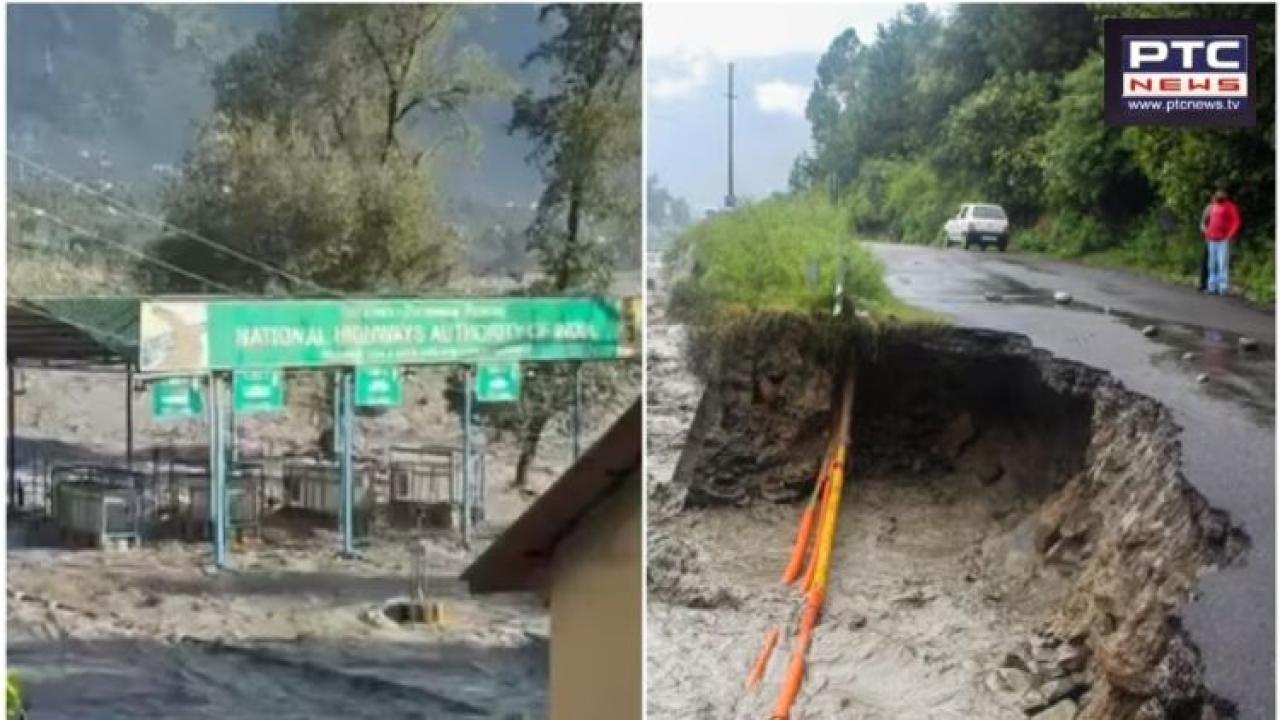 Himachal flood fury: Beas overflows, Rs 550 crore damage in 3 days; Manali's Raison toll plaza submerged