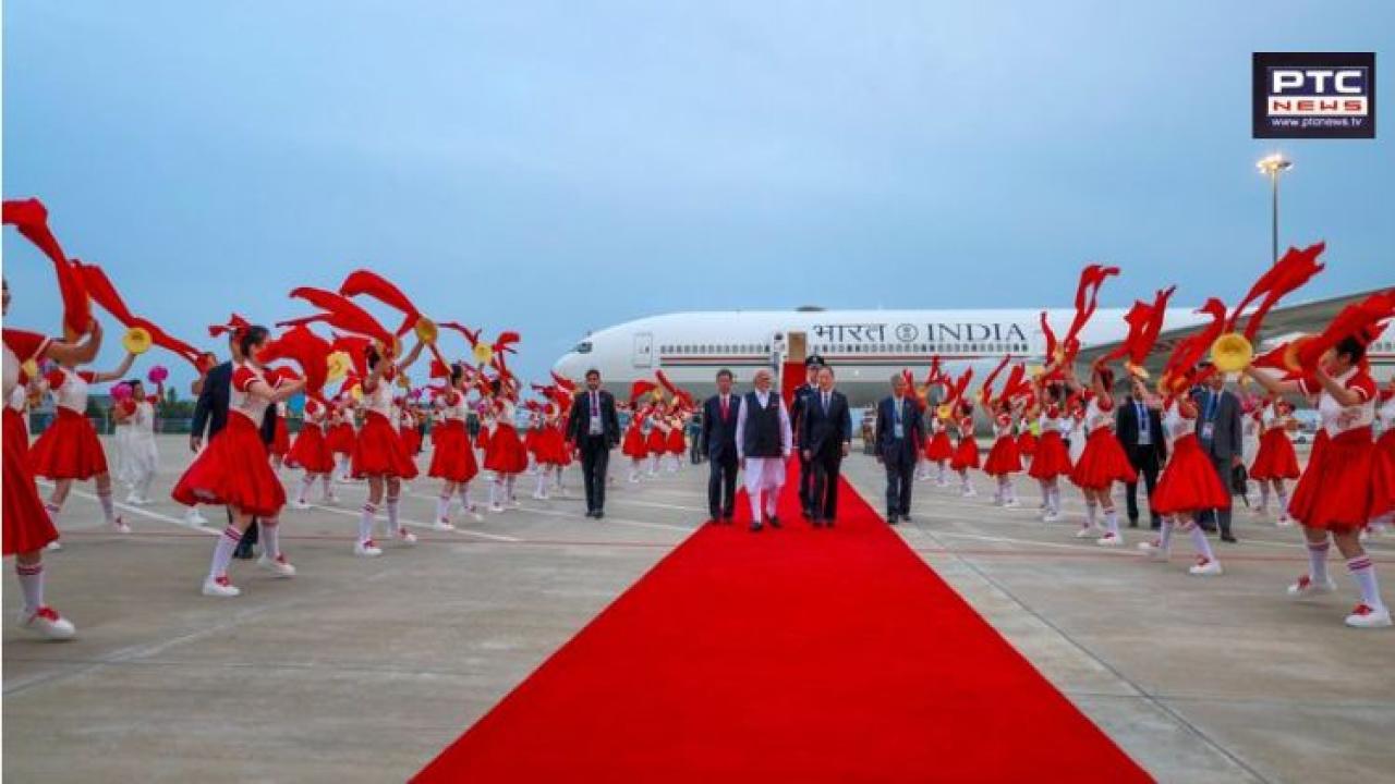 After 7-year gap, PM Modi lands in China; crucial talks with Xi Jinping on Sunday