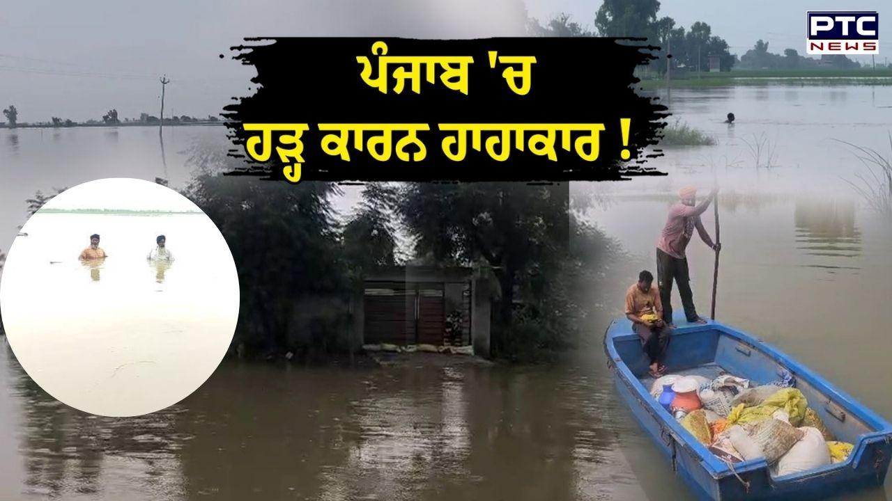 Beas River Overflow : ਬਿਆਸ ਦਰਿਆ ਦੀ ਮਾਰ ਹੇਠ ਆਏ ਗੋਇੰਦਵਾਲ ਦੇ ਕਿਸਾਨ, 4500 ਏਕੜ ਜ਼ਮੀਨ 'ਚ ਵੜਿਆ ਪਾਣੀ