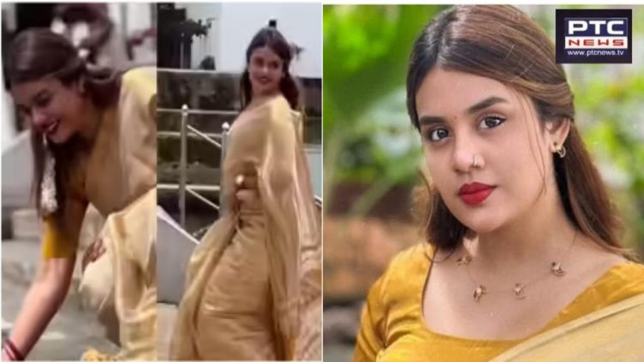 Viral reel by Jasmin Jaffar sparks purification ritual at Guruvayur Sree Krishna Temple