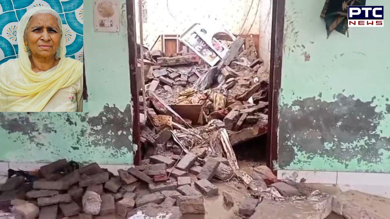 Lehragaga Heavy Rain : ਪਿੰਡ ਸੰਗਤਪੁਰਾ 'ਚ ਘਰ ਦੀ ਛੱਤ ਡਿੱਗਣ ਕਾਰਨ ਬਜ਼ੁਰਗ ਔਰਤ ਦੀ ਮੌਤ, ਧੀ ਦੀ ਮੌਤ