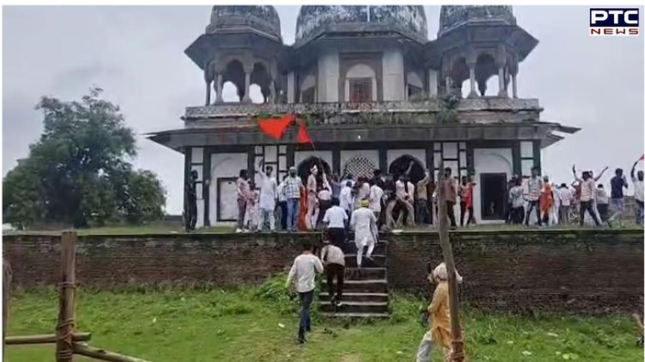 Uttar Pradesh: Tensions in Fatehpur as Hindu group vandalises tomb, claims it was ancient temple