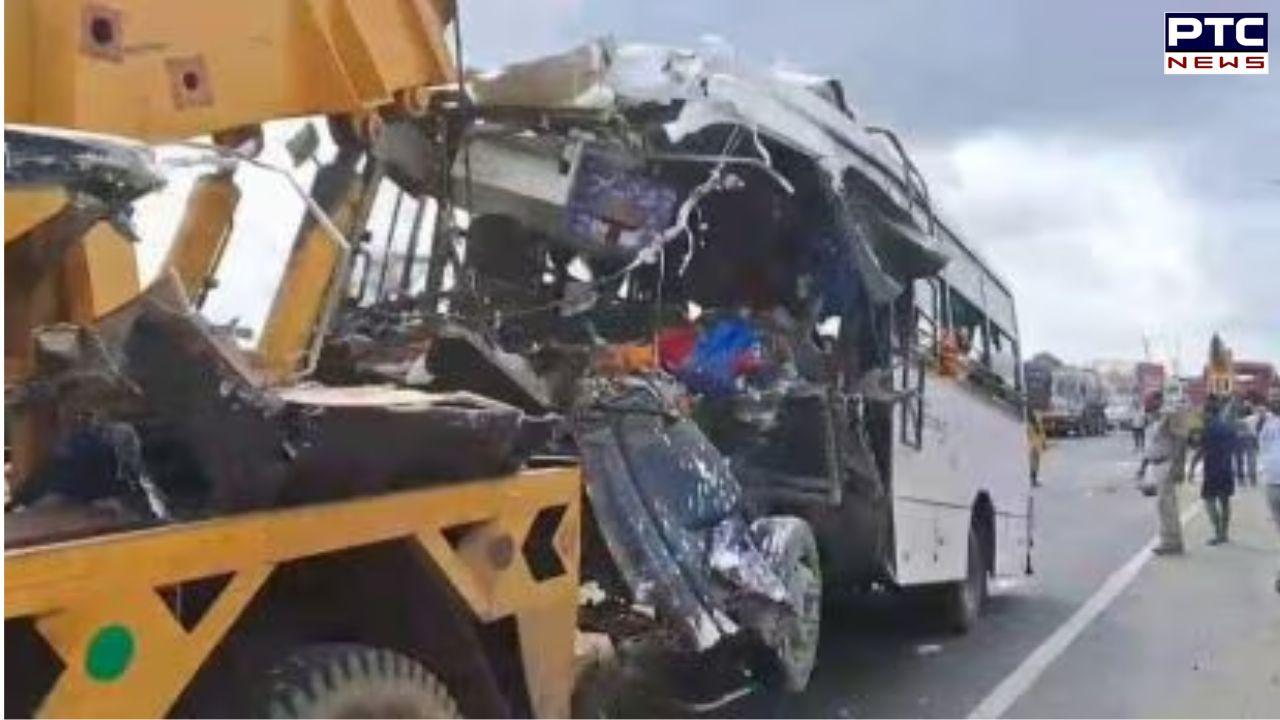 10 Bihar pilgrims killed, 35 injured as bus rams into parked truck in West Bengal’s Burdwan