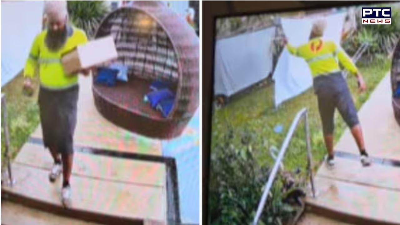 Viral Video: Sikh postman in Australia wins hearts by saving woman’s laundry from rain; gets like from Priyanka Chopra too