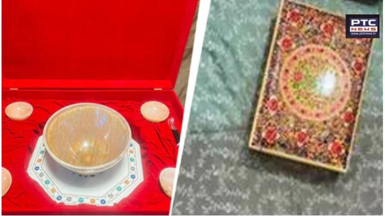 PM Modi gifts Kashmiri Pashmina and moonstone bowl set to Japan PM Shigeru Ishiba during Tokyo visit