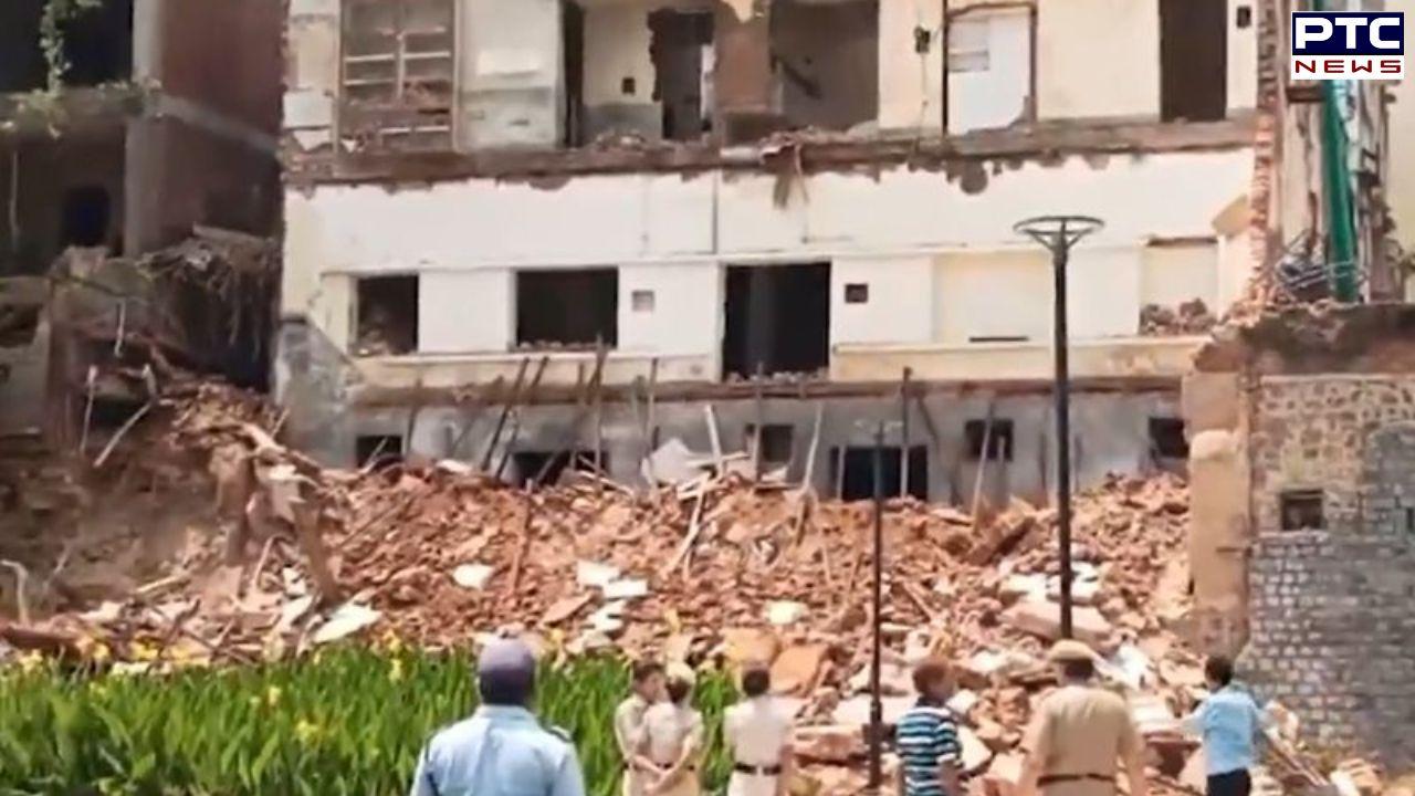 Three killed after building collapses in Delhi's Daryaganj, rescue ops underway