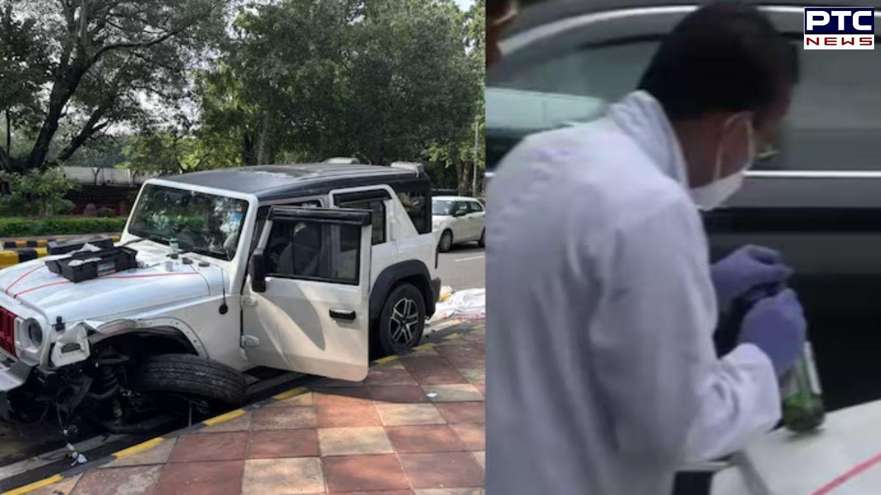1 killed as speeding Thar crushes two pedestrians in Delhi, liquor bottles recovered from vehicle
