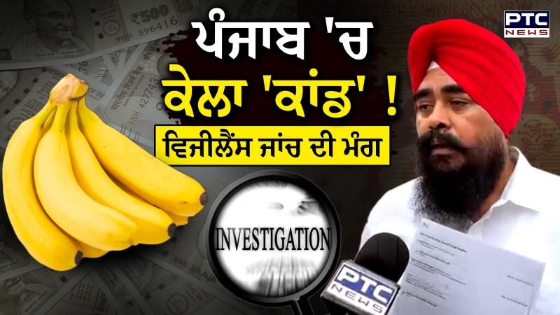 Ropar Banana Issue : ਪੰਜਾਬ 'ਚ ਕੇਲਿਆਂ ਦੀ ਕਾਲਾ ਬਜ਼ਾਰੀ ! ਕਰੋੜਾਂ ਦਾ ਹੋ ਰਿਹਾ ਘੋਟਾਲਾ ? Amarjit Singh Sandoa