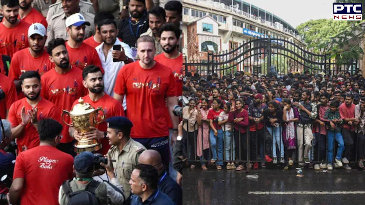 RCB announce Rs 25 lakh financial aid for families of Bengaluru stampede victims