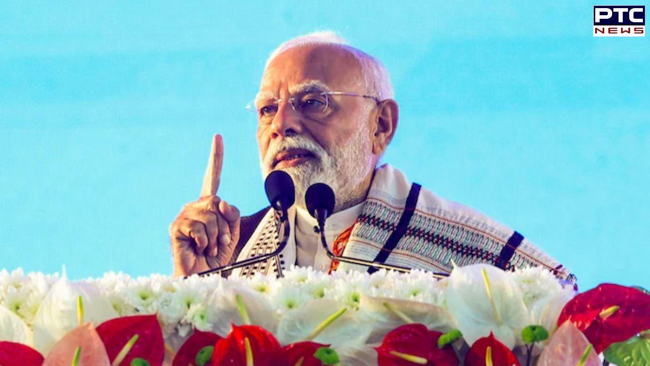 PM Modi slams Congress during Assam rally, accuses it of backing Pak-groomed terrorists instead of Indian Army