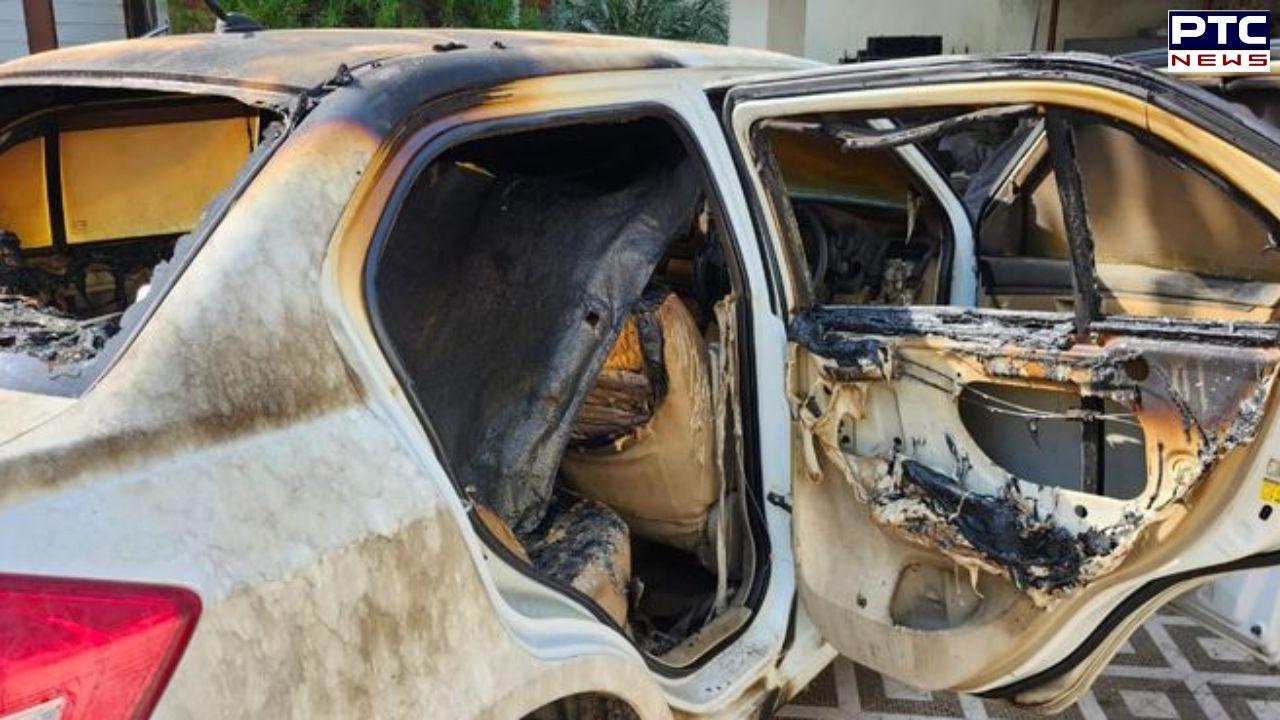 AAP leader attacked in Ludhiana; car set on fire, gunshots fired over 'work against drug menace'