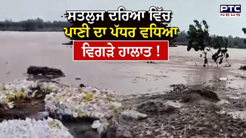 Punjab Flood News : ਸਤਲੁਜ ਦਰਿਆ ਵਿੱਚ ਪਾਣੀ ਦਾ ਪੱਧਰ ਵਧਿਆ , ਵਿਗੜੇ ਹਾਲਾਤ !