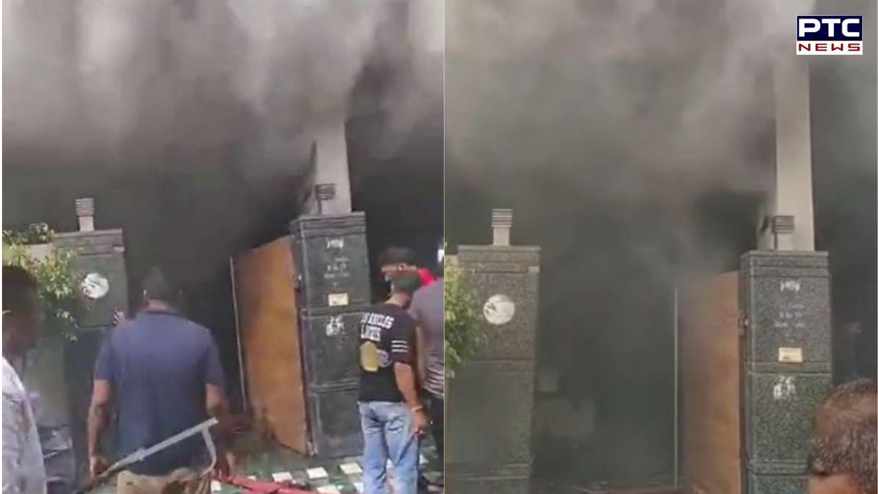 Ludhiana House Fire : ਲੁਧਿਆਣਾ 'ਚ ਕੋਠੀ 'ਚ ਲੱਗੀ ਭਿਆਨਕ ਅੱਗ, ਦਾਦੀ-ਪੋਤੇ ਦੀ ਮੌਤ ਹੋਣ ਦੀ ਖ਼ਬਰ, ਗਰਾਊਂਡ ਫਲੋਰ 'ਤੇ ਚੱਲ ਰਹੀ ਸੀ ਫੈਕਟਰੀ