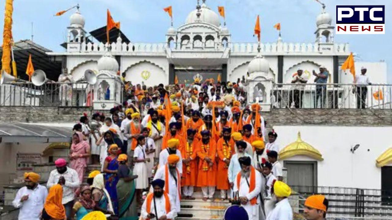 ਸ੍ਰੀ ਗੁਰੂ ਤੇਗ ਬਹਾਦਰ ਜੀ ਦੀ 350 ਸਾਲਾਂ ਸ਼ਹੀਦੀ ਸ਼ਤਾਬਦੀ; SGPC ਵੱਲੋਂ ਆਯੋਜਿਤ ਨਗਰ ਕੀਰਤਨ ਤੇਲੰਗਾਨਾ ਲਈ ਰਵਾਨਾ